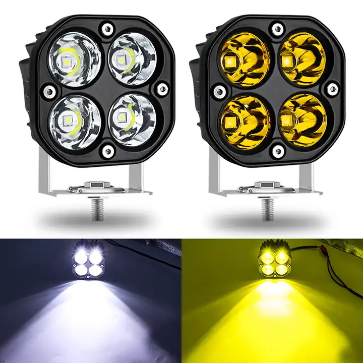 3 Inch 40W LED Fog Driving Light 4 Pod Spotlight