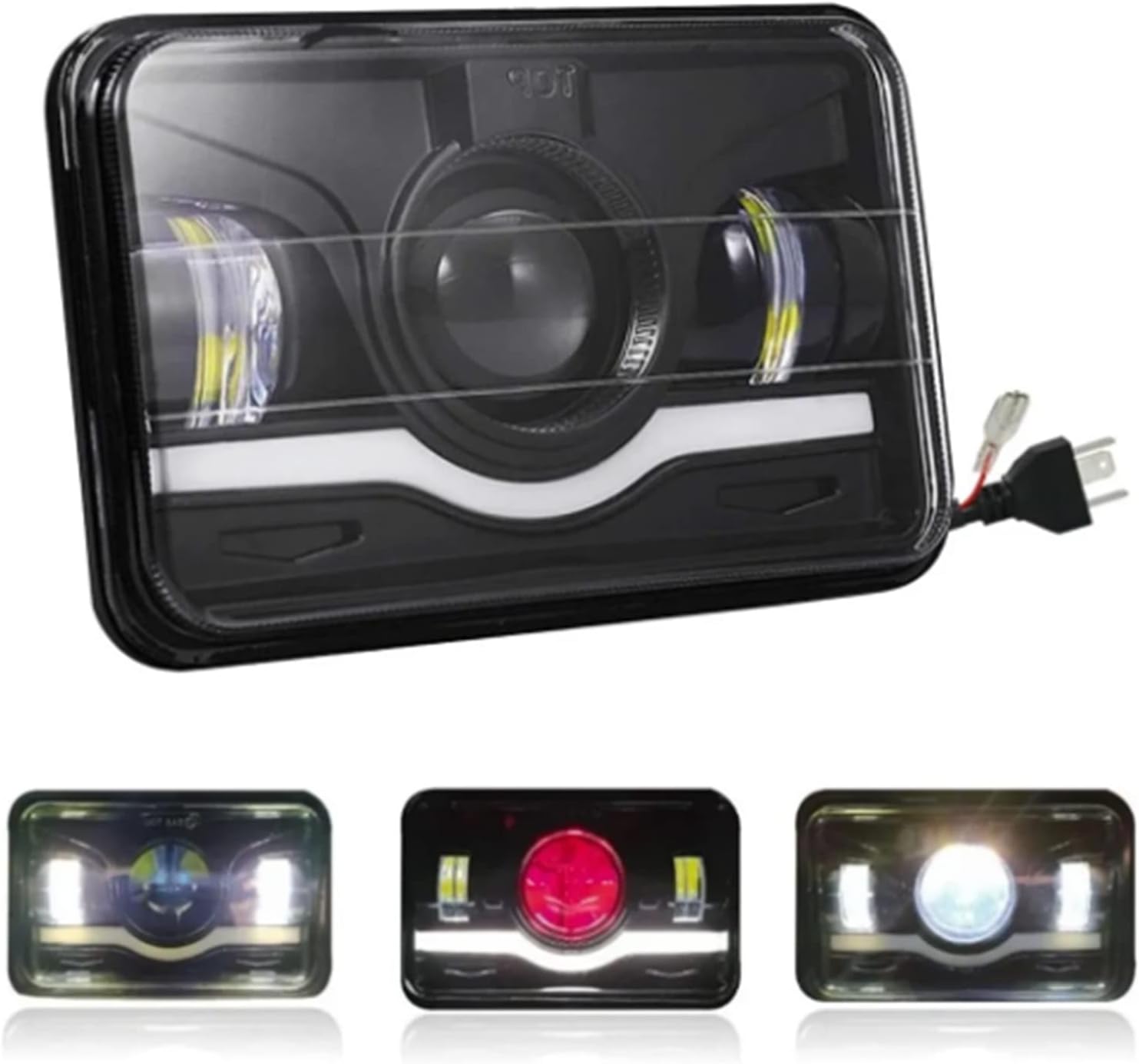 4X6 Inch Rectangular Sealed Beam Headlights