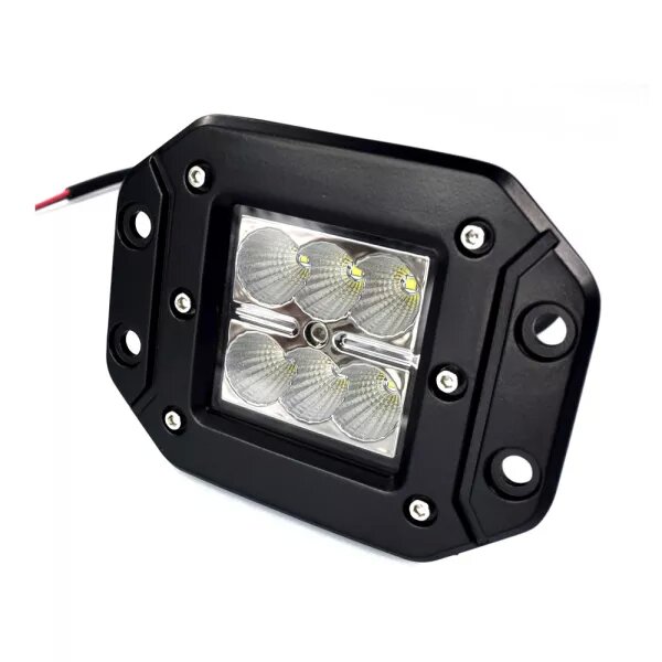 4" Flush Mount Off Road LED Light 18W